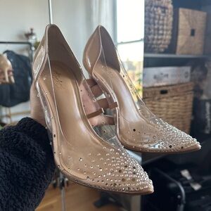 Rhinestone heels